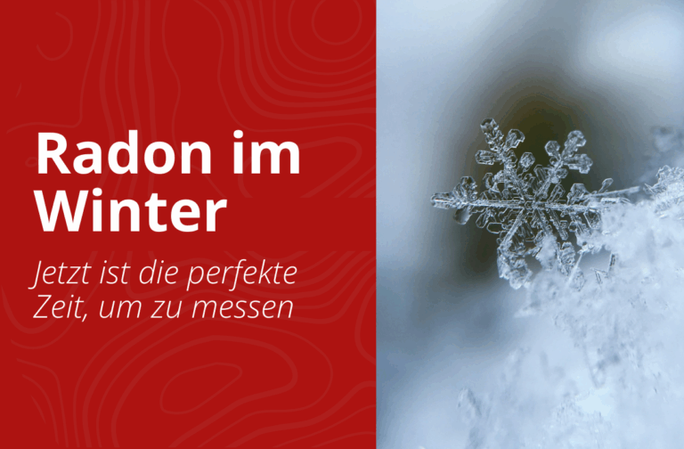 Radonmessung im Winter