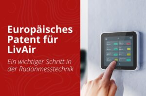 LivAir Radonmesstechnik Europäisches Patent
